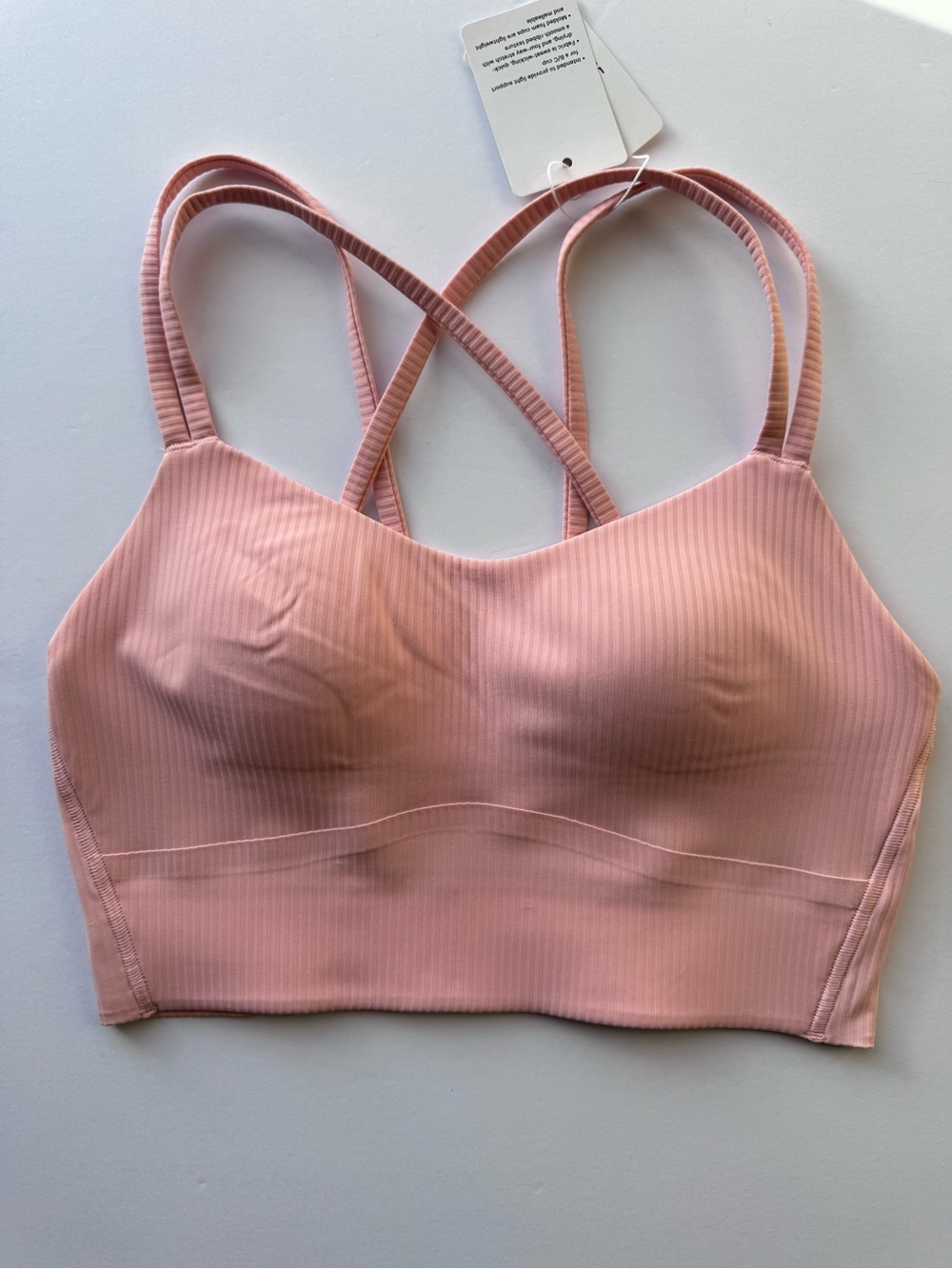 Lululemon Like a Cloud Long-Line Bra B/C *Ribbed
